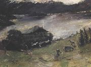 Lovis Corinth Motive from Walchensee oil painting